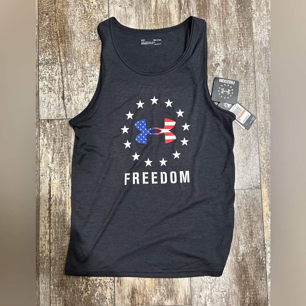 Under Armour Black Freedom Tank Top